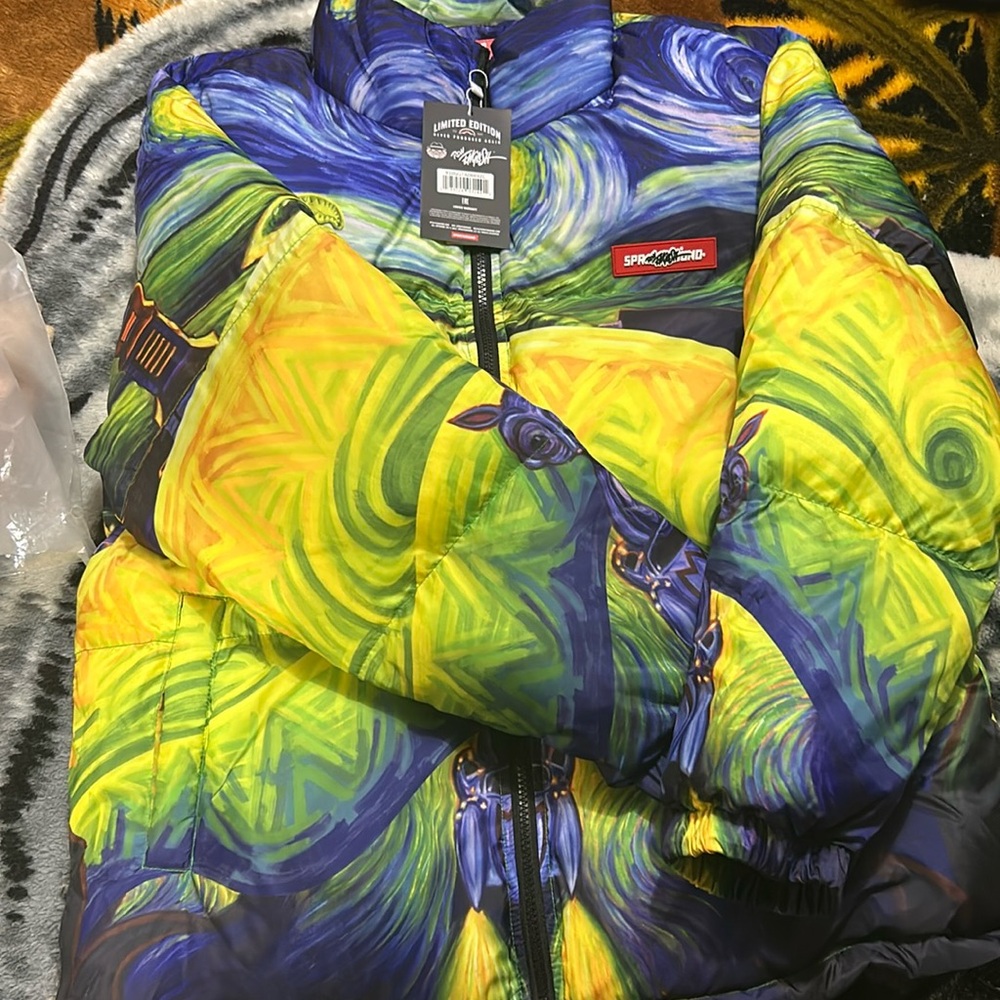 Ron English Sprayground coat